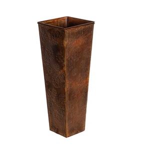 Unique Metal <b>Golden</b> Planter In Premium Design Perfect For Home Office Balcony Garden Adding Trendy Luxury Style - Product Image 3