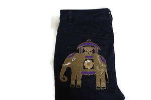 Hermosos parches en forma de animal para decoración de bolsas de ropa DIY Tela y figuras en forma decoradas con cuentas para prendas y camisas - Product Image 5