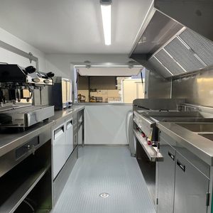 Gran oferta 2023, carrito de comida móvil, cocina totalmente equipada para restaurantes de comida rápida para concesión, camión de comida, perritos calientes, helado - Product Image 6