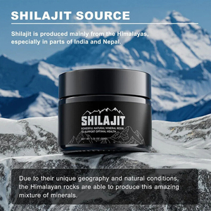 Private Label Himalayan Shilajit Resin Herbal Extract Food Grade Natural Energy Supplement in Bottle - Product Image 3