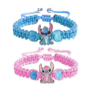 Pulsera Bordada de Disney para Niña, Joyería Infantil Adorable - Product Image 1