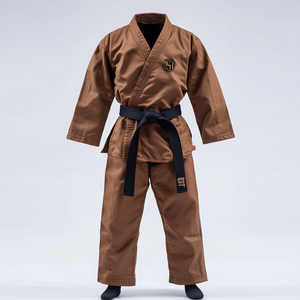 Vêtements de sport en coton de haute qualité pour arts martiaux Costumes de kimono de karaté et de jiu jitsu confortables Ceinture de combat comprenant des uniformes de karaté - Product Image 6