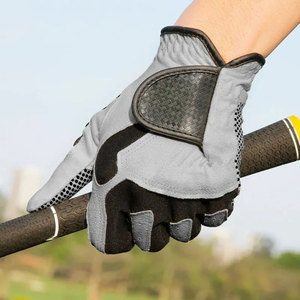 Material de cuero transpirable guantes de golf cómodos 100% cuero genuino piel de oveja suave guantes de golf duraderos para hombres - Product Image 2