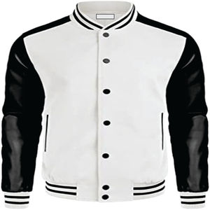 Couleur personnalisée Vestes pour hommes Nouveau design Manteaux flatteurs décontractés de bonne qualité Veste de baseball pour hommes pour l'université sportive en plein air - Product Image 1
