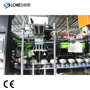 Machine de soufflage de bouteilles alimentaires et de bouteilles de boissons de 10 ml à 2 L, modèle LS-A2, 2000 BPH, 2 cavités, entièrement automatique, pour la fabrication de bouteilles PET, LONES - Product Image 2