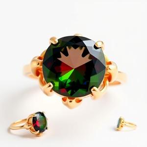 แหวนเพชรสำหรับงานแต่งงานของผู้หญิงแหวนเงินสเตอร์ลิงสุดคลาสสิกหรูหรา S925 - Product Image 3