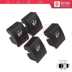 ฝาครอบปุ่มควบคุมสวิตช์หน้าต่าง BDP105-2 4 ชิ้น สำหรับซ่อมแซม Astra H Zafira B Tigra B 6240452 - Product Image 4