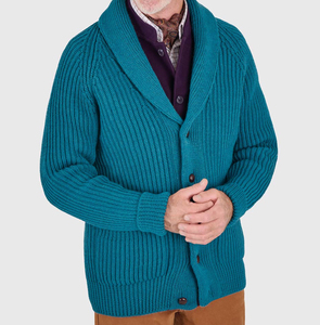 Suéter de Invierno Personalizado al por Mayor 2026, Nuevo Cárdigan de Cachemira de Moda, Suave, de Alta Calidad, Cárdigan de Cachemira Sólido Vintage - Product Image 5