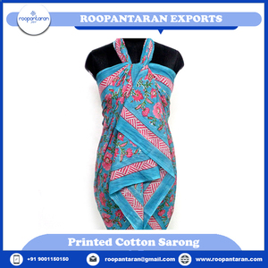 Nouvelle Robe de Plage Femme Imprimé Floral Tendance, Modèle Halter Croisé et Cache-cœur, en Spandex et Polyester Extensible, Coupe Classique - Product Image 4