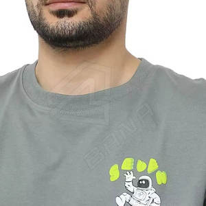 T-shirts de qualité supérieure en coton de style t-shirt uni pour hommes t-shirts pour hommes en gros lavés à l'acide fabriqués au Pakistan - Product Image 4