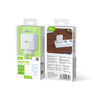 Adaptateur GAN 65W 3A TC-213 chargeur enfichable PC blanc pour produits électroniques 5V DC/AC Puissance de sortie 24W - Product Image 2