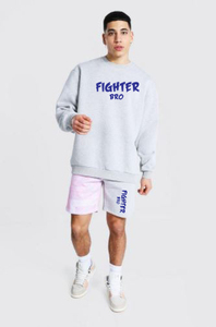 Ensemble short et chemise surdimensionné avec logo Dtg pour homme été 100% coton T-Shirts Shorts mode 2 pièces pour homme ensemble court - Product Image 5