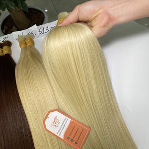 Wholesale 100% Pure Raw Unprocessed Cuticle Aligned Vietnamese Bulk Straight Human <b>Hair</b> Extensions - Product Image 6