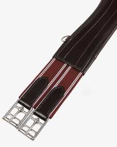 Circunferencia de caballo de calidad superior elástica Borgoña circunferencia de caballo de deportes ecuestres/fabricación superior circunferencia de cuero genuino personalizada - Product Image 5