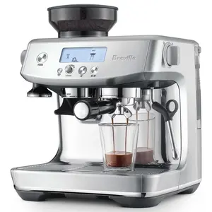 Yepyeni orijinal BES878BSS Pro Espresso makinesi fırçalanmış paslanmaz çelik kahve makinesi