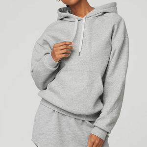 Plain Pullover Hoodie Ladies Hooded Top Casual Hoody Thermal Customized Best High Quality Women's Hoodie - Product Image 6