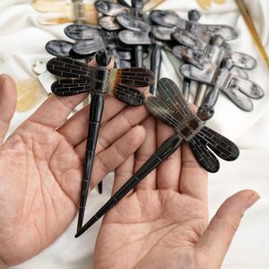 COM HANDMADE POLISHED BUFFALO HORN <b>HAIR</b> ACCESSORIES <b>Hair</b> Fork Stick <b>Barrettes</b> Clips <b>for</b> Jewelry Matiss <b>Hair</b> Styling - Product Image 3