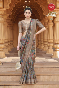 Saree exquis en soie de bambou Pratiksha Saree indien traditionnel fabriqué à la main pour les mariages, les festivals et les occasions spéciales - Product Image 2