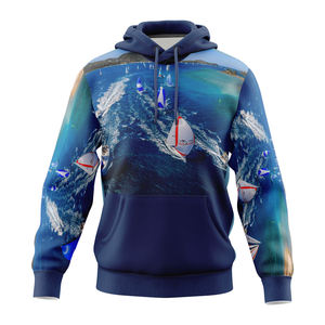 Sudadera con capucha de invierno vintage personalizada con cremallera, bordada y sublimada, unisex, con estampado completo, OEM ODM, al por mayor, estilo urbano - Product Image 2