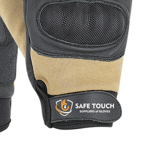 Gants personnalisés en gros hiver noir couleur forces spéciales protection sécurité main écran tactile plein doigt tactique impact actif gants - Product Image 5
