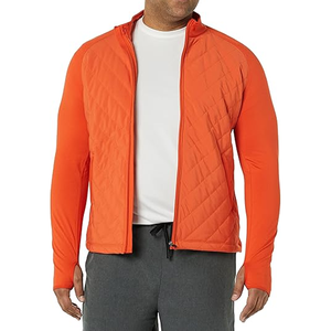 Haute qualité hommes Slim Fit Softshell veste respirant résistant à l'eau Logo impression Center avant fermeture à glissière Style Letterman - Product Image 3
