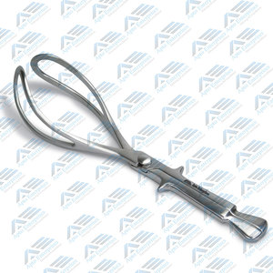 Fórceps obstétricos Nagele de la mejor calidad, 36 cm, equipos de Obstetricia y Ginecología, instrumentos reutilizables de acero inoxidable - Product Image 1