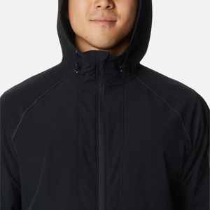 Fabricant de vêtements sur mesure, veste bomber softshell d'extérieur respirante et imperméable pour l'hiver et l'automne, service OEM, logo frontal pour hommes - Product Image 6