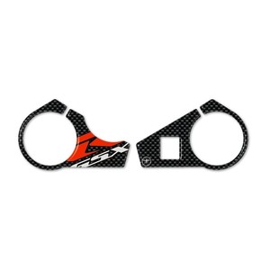 Adesivi 3D in Gel per Piastra Manubrio Suzuki GSXR 1000, Compatibili con Modelli dal 2009 in Poi, Adesivi per Moto - Product Image 2