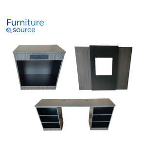 Muebles de baño de alto tráfico Diseño de dormitorio de hotel-Juego de madera contrachapada robusta con acabado HPL resistente al calor-Ideal para Motel 6 - Product Image 3