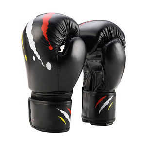 Rising Fitness Venta caliente transpirable 12oz 10oz accesorios de entrenamiento de fuerza guantes de dedo completo de boxeo duraderos - Product Image 6