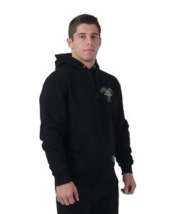 เสื้อฮู้ดเทอร์รี่สำหรับทุกเพศเสื้อฮู้ดโอเวอร์ไซส์งานปักโลโก้ชุดฤดูหนาวแบบเรียบผลิตในปากีสถาน - Product Image 2