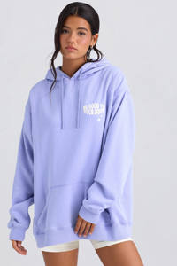 Diseño único Periwinkle mujer invierno gota hombro cepillado polar con capucha antiarrugas transpirable frente High Street sudaderas con capucha - Product Image 6