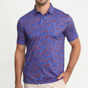 Camiseta Jersey Sólida para Hombre de Alta Calidad, Hecha a Medida, Transpirable, Antiarrugas, de Manga Corta, con Botones, Estampado Digital, Informal - Product Image 6
