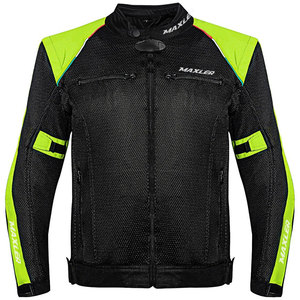 Veste de moto d'été de haute qualité pour dames vêtements de course en maille protectrice et respirante pour le cyclisme en ville avec col montant - Product Image 1
