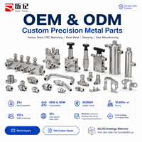 Pièces de précision pour chambres semi-conductrices, service d'usinage CNC, équipement de traitement de plaquettes, composants en alliage d'aluminium, nickel argenté
