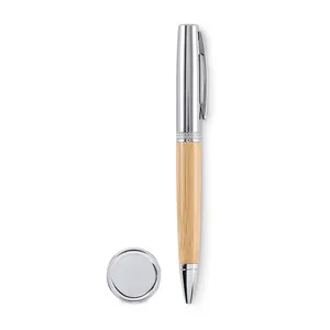Bolígrafo Ecológico de Bambú SIDEN para Merchandising Sostenible - Product Image 4