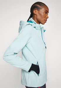 Nouveauté Acqua veste softshell imperméable à capuche zippée pour femmes prix d'usine manches longues et coupe-vent vestes de course à pied pour l'extérieur - Product Image 3