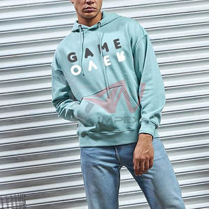 Sweats à capuche imprimés surdimensionnés de qualité supérieure, confortables au quotidien pour hommes, mode décontractée - Product Image 4