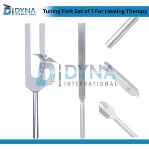 Juego de diapasones de alta calidad de 7 piezas para terapia curativa, instrumentos ENT certificados CE - Product Image 3