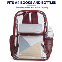 Sac à dos personnalisé 15L en PVC, tendance, avec fermeture éclair, dos ergonomique, double bretelles, résistant à l'eau, durable et écologique