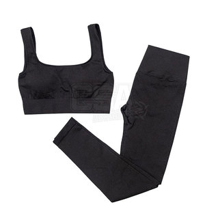 Premium Fit Women <b>Yoga</b> <b>Set</b> With Stretch Fabric Soft Lining Designed For Daily Exercise And Comfort - Product Image 5