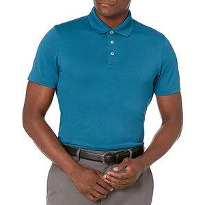 Vente en gros de polos pour hommes à manches courtes de style estival, t-shirts décontractés pour femmes, polos personnalisés à la mode, respirants en polyester - Product Image 2