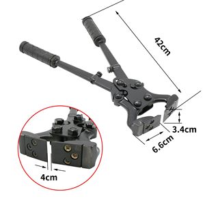 Cortador de Pezuñas y Uñas Veterinario Reutilizable de Aluminio, Herramienta Profesional para Recortar Patas de Ovejas, Cabras y Caballos - Product Image 2