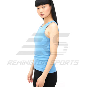 Ropa de entrenamiento de peso ligero Camiseta sin mangas para mujer Camiseta sin mangas de secado rápido para mujer Uso al aire libre Camiseta sin mangas para mujer - Product Image 5