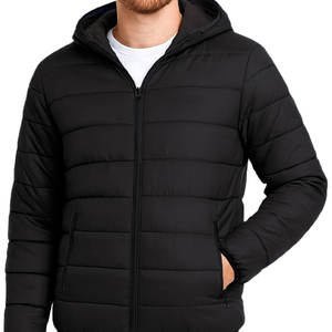 Custom Logo High Quality <b>Puffer</b> <b>Jackets</b> for Men <b>Cheap</b> Price Hooded Collar Regular Wear Adults Streetwear Winter Wear Men <b>Jackets</b> - Product Image 1