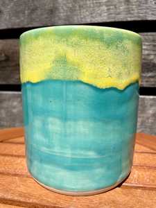 ที่ใส่เครื่องครัวเซรามิกขนาดใหญ่สำหรับวางบนเคาน์เตอร์ครัว |   ที่เก็บช้อน ตะหลิว ทัพพี |   ที่จัดระเบียบแบบฐานหนัก - Product Image 5