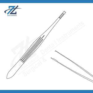 Pinza de disección Charnley-McIndoe de 150mm, 2-3 dientes, de tejido fino instrumento quirúrgico de agarre, acero inoxidable de precisión - Product Image 2