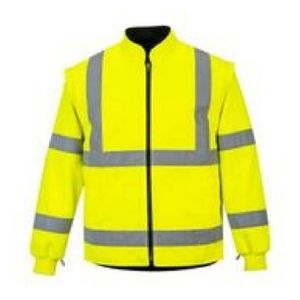 Hi Vis Safety Jacket High Visibility Reflective <b>Work</b> Jacket <b>Waterproof</b> Durable Windproof Industrial Workwear OEM ODM Factory - Product Image 2