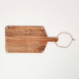 Blocs à découper en bois de manguier de style nouveau Vaisselle sans danger pour les aliments Ustensiles de cuisine Plats de dîner élégants - Product Image 4