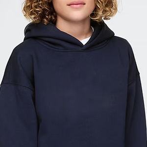 Conception de logo personnalisée, prix bas, sweat-shirt tendance pour garçons, couleur unie, avec capuche respirante et confortable, logo pour commande en gros, prix bas - Product Image 2